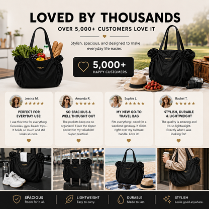 The Expand Tote — Grocery & Everyday Essentials Bag